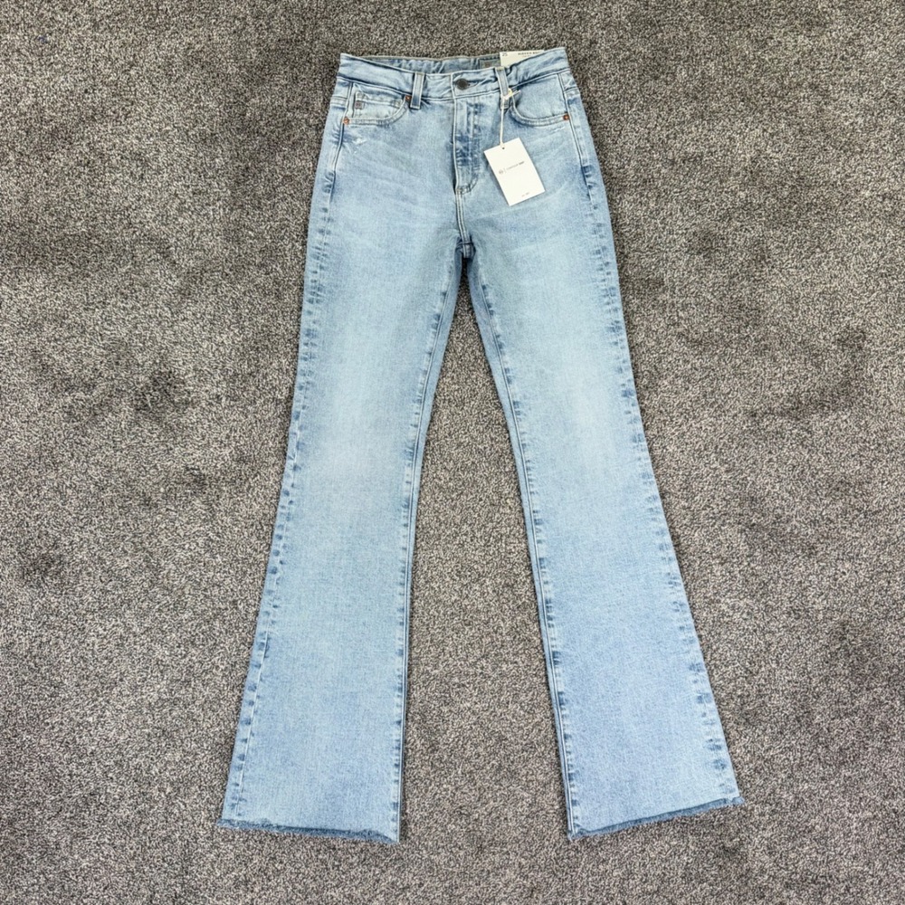 NEW AG Adriano Goldschmied Alexxis Boot High Rise Vintage Denim Jeans Womens 25